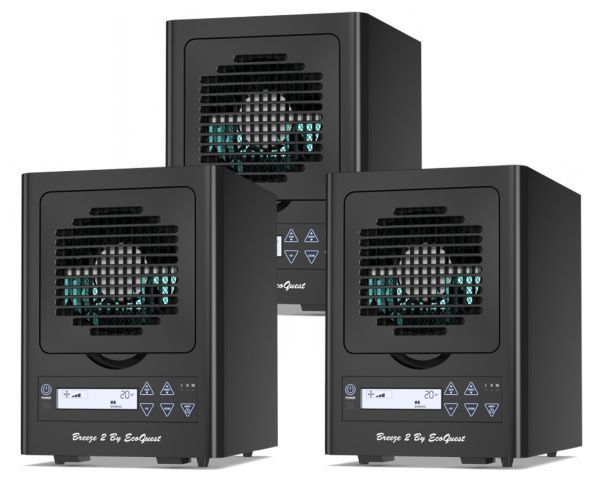 3x Breeze 2 Air Purifier