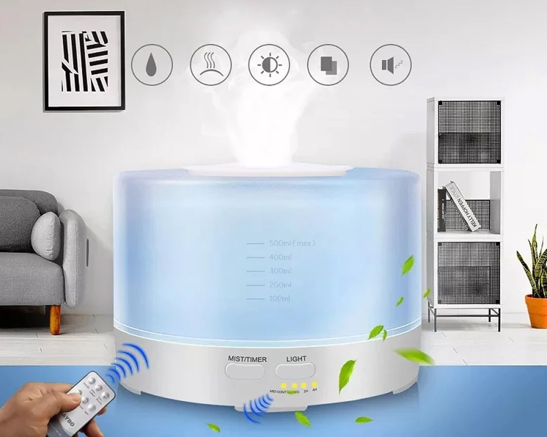 Aroma Humidifier with BlueTooth Speaker