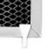 White Plastic Tab for Lint Screen
