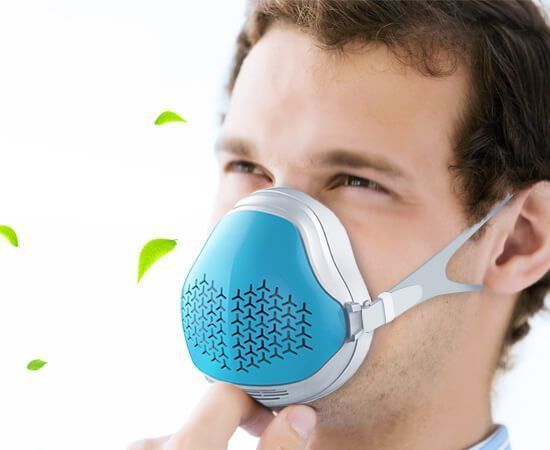 Smart Electrical Mask with 2-Speed Fan