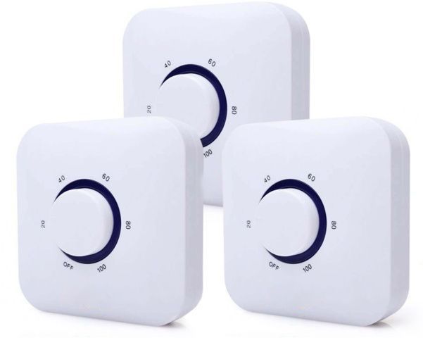 3x Air Ionizer Purifier EcoSpace