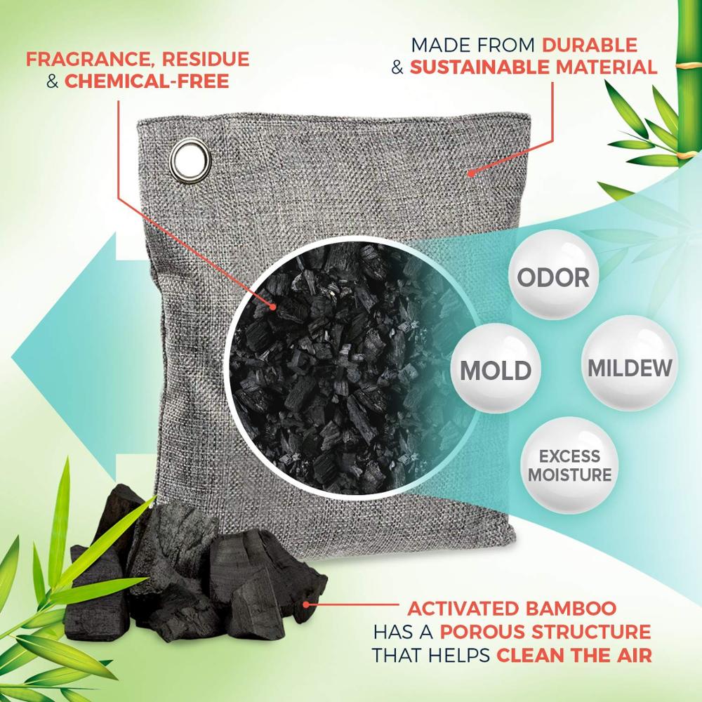 HLarge MultiPurpose Charcoal Air Purifying Bag Large MultiPurpose Charcoal Air Purifying Bag