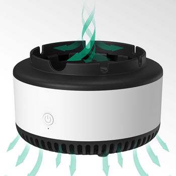 Ashtray with Air Purifier