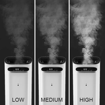 3 LEVEL MIST SETTINGS 3 LEVEL MIST SETTINGS
