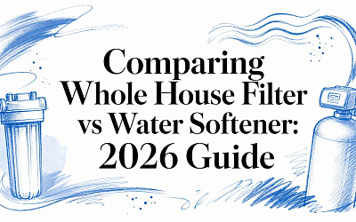 Comparing Whole House Filter vs Water Softener: 2026 Guide Comparing Whole House Filter vs Water Softener: 2026 Guide