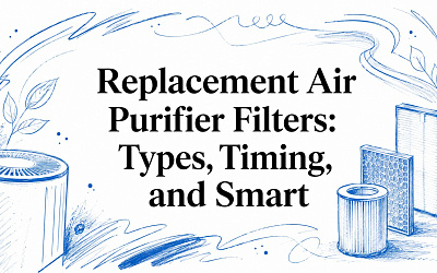 Replacement Air Purifier Filters: Types, Timing, and Smart Replacement Air Purifier Filters: Types, Timing, and Smart